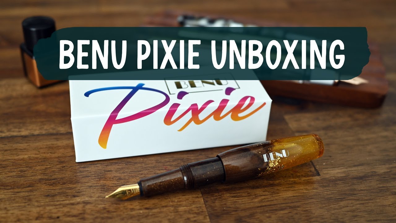 Unboxing the Benu Pixie Honey Bronze Fountain Pen 🍯🤎✨