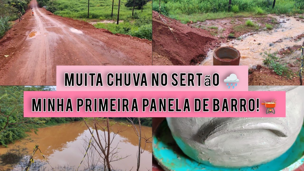 MAIS DE 15 DIAS NÃO ESTAVA ESPERANDO😱 SERTÃO BAIANO/O TÃO SONHADO BARRO OLHA NO QUE DEU!😱