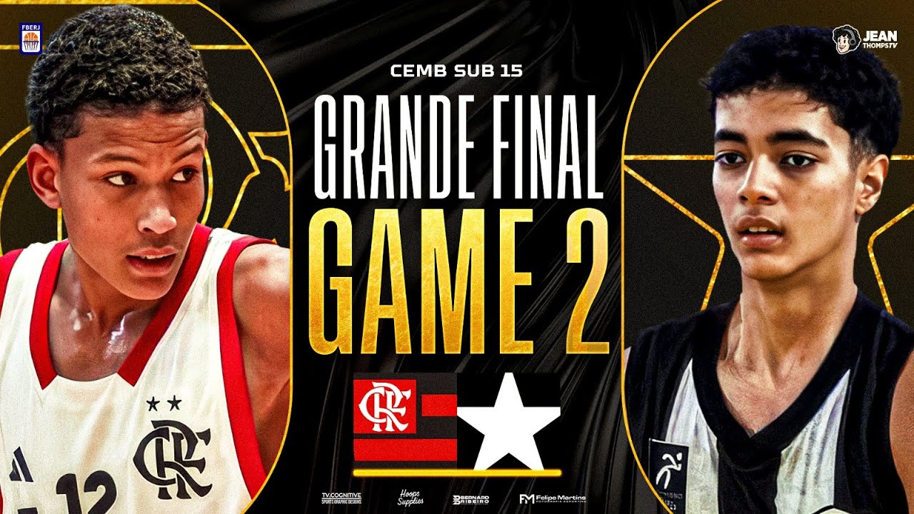 Ao Vivo - FLAMENGO (RJ) X BOTAFOGO (RJ) | GRANDE FINAL DO ESTADUAL SUB-15 2025 (22/12/25)