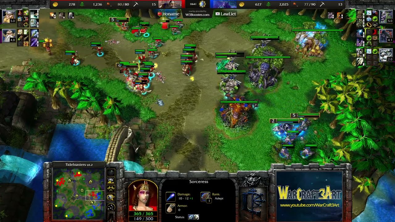 Fortitude(HU) vs LawLiet(NE) - Warcraft 3: Classic - RN8835