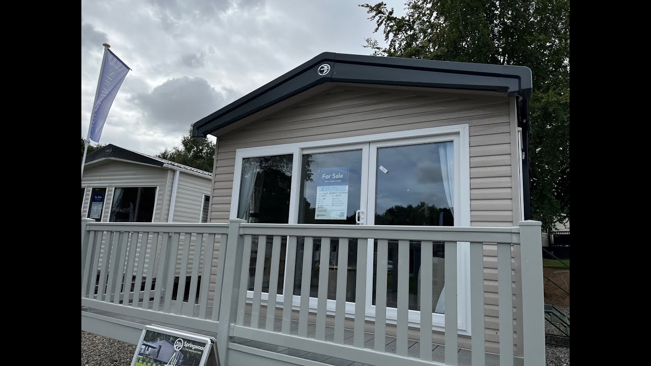 The 2025 Swift Bordeaux - 39 x 12 2 Bedroom here at Springwood Holiday Park Kelso 