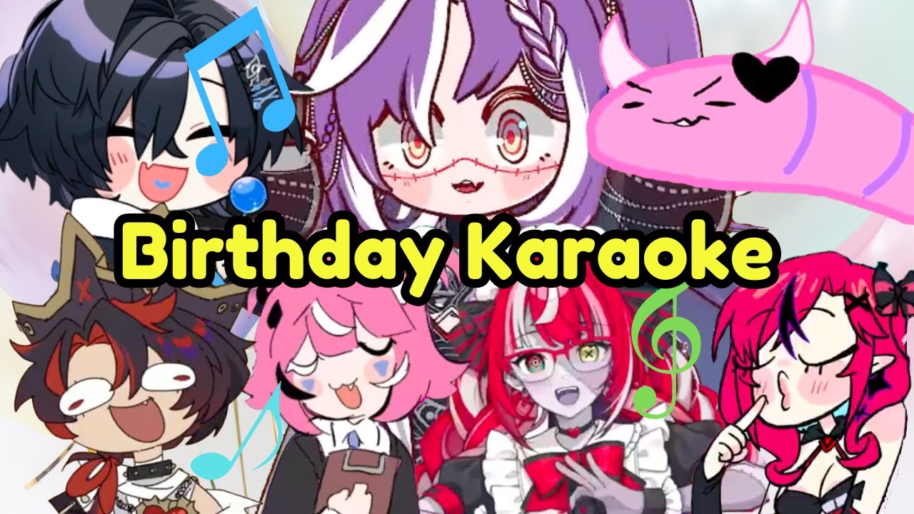 Michi Birthday Karaoke 2025 ft. Saiiren, Camila, Kuro, Ollie, Usan & Mousey