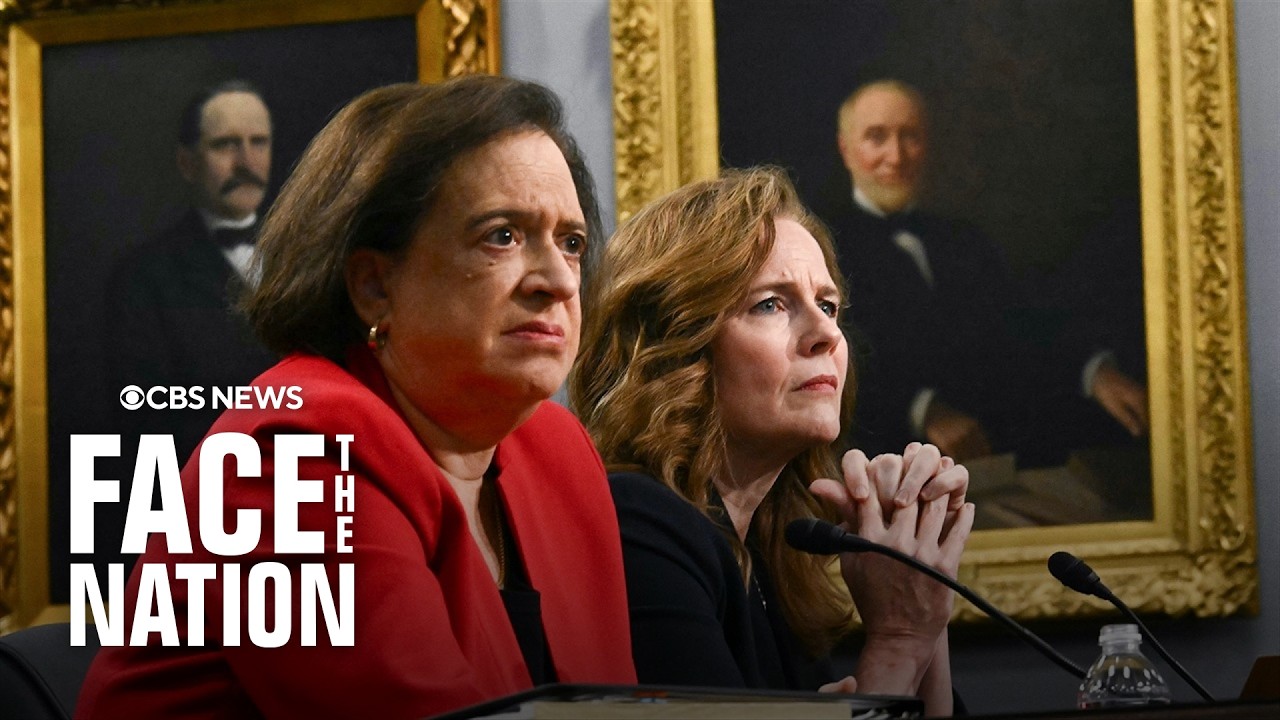 Justices Kagan and Barrett argue for increased Supreme Court security funds | full video