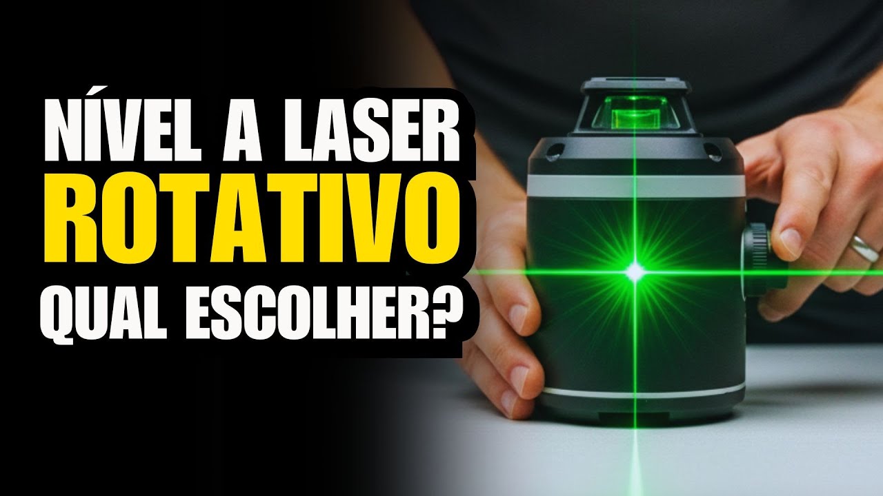 Qual o Melhor NÍVEL A LASER Rotativo do Mercado? Descubra em menos de 5 minutos