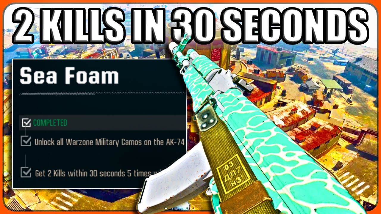 How To Get 2 Kills In 30 Seconds In Warzone 4