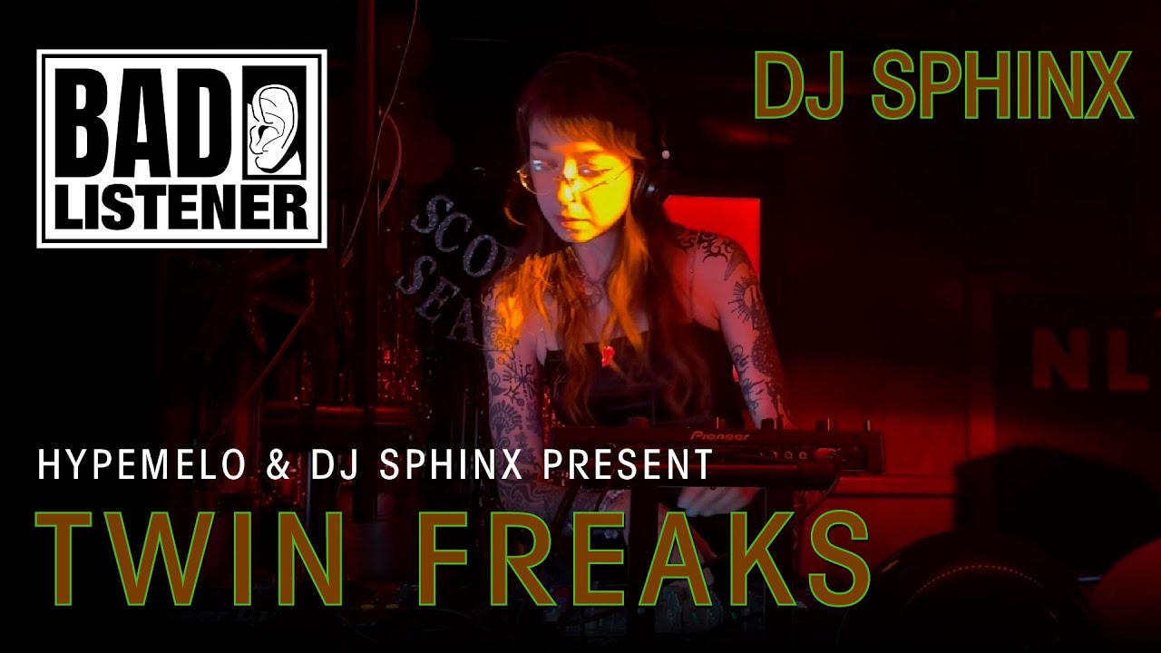 DJ Sphinx - Hypnotic Techno, Electro and House Mix | Hypemelo & DJ Sphinx Present: TWIN FREAKS