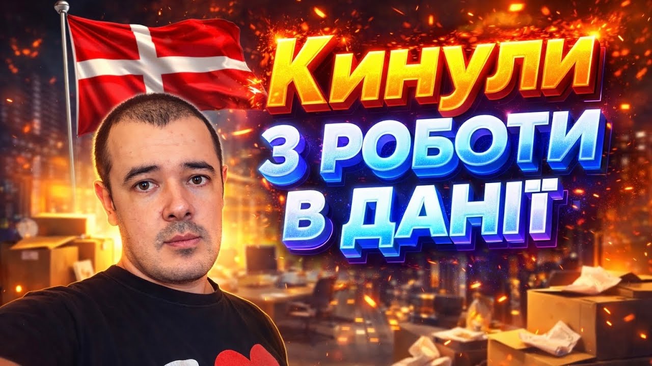 КИНУЛИ ЯК ДИТИНУ В ДАНІЇ🇩🇰☠️БЕЗКОШТОВНО ПОПРАЦЮВАВ! БУВАЄ Й ТАКЕ…