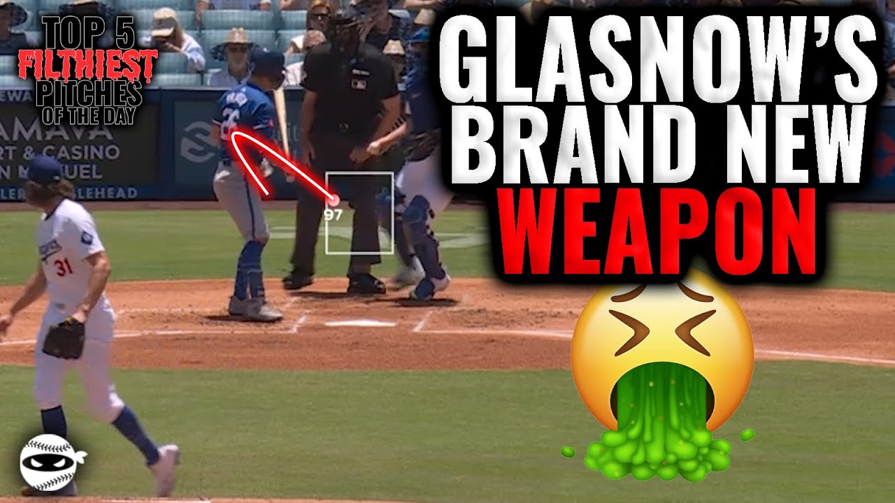 Tyler Glasnow's NEWEST Weapon! #mlb
