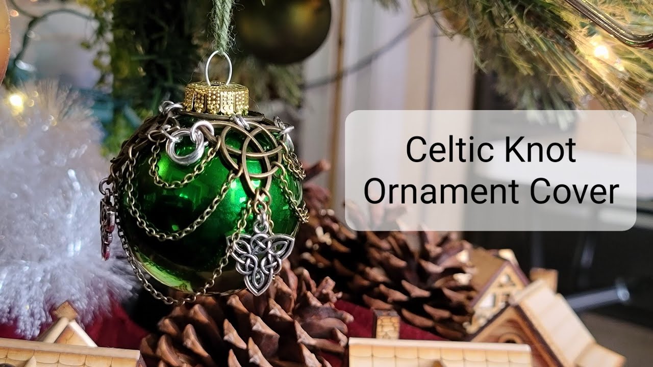 DIY Celtic Knot Ornament Cover