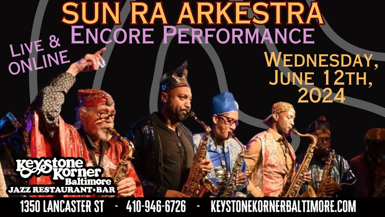 SUN RA ARKESTRA - Marshall Allen's 100th Birthday FULL SHOW at Keystone Korner Baltimore (2024)