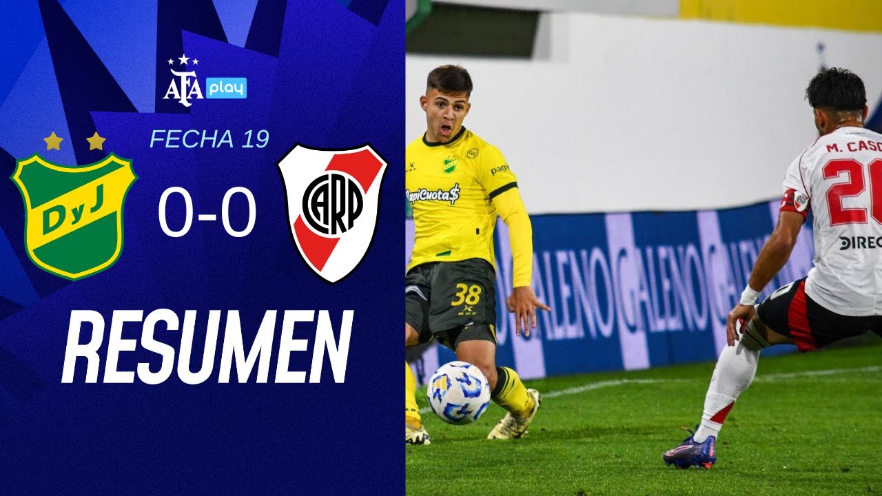 Defensa y Justicia 0 vs. 0 River Plate | #TorneoBetano | Resumen | Fecha 19