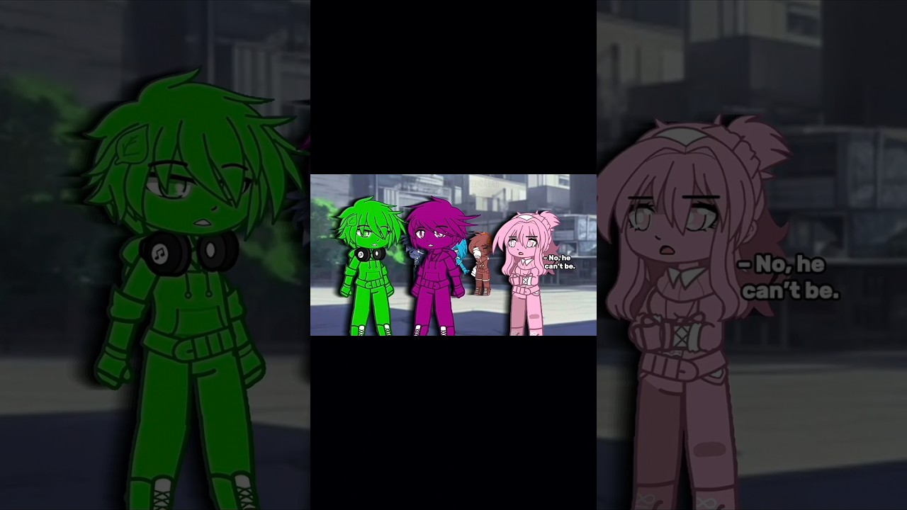 She was a Fairy🧚✨ (Purple invited Green to hang out) #alanbecker #animation #animationvsminecraft
