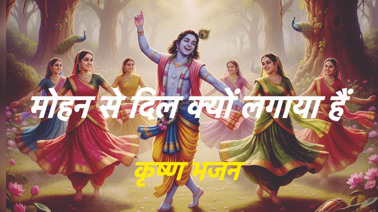 मोहन से दिल क्यों लगाया है । Mohan se dil kyu lagaya hai | Krishna Bhajan❤️| Bhajan🙏
