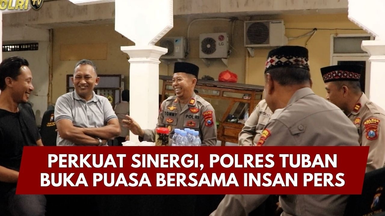 PRESISI UPDATE: PERKUAT SINERGI, POLRES TUBAN BUKA PUASA BERSAMA INSAN PERS 06/03/26 (11.00)