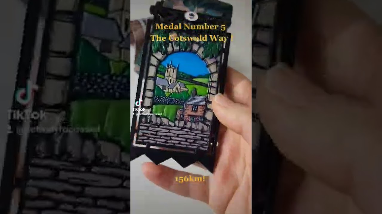 The Conqueror Challenge Medal Number 5 - The Cotswold Way !