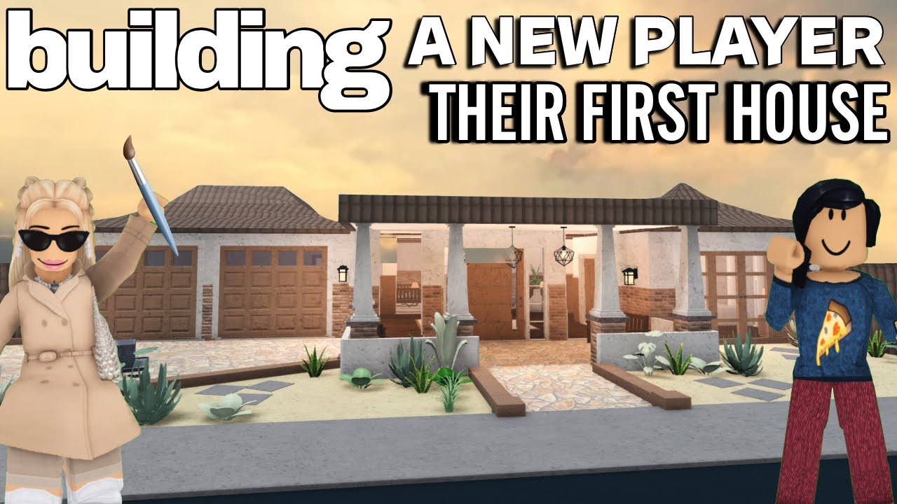 BUILDING A NEW PLAYER A MANSION In BLOXBURG