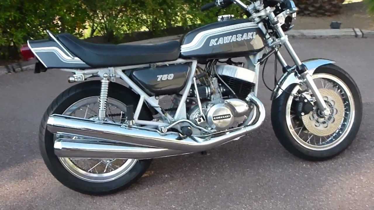 Kawasaki 750 H2 carbone 1972