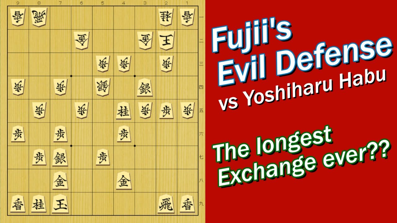 【 Professional Shogi Games #29 】 ▲ Yoshiharu Habu vs ▽ Sota Fujii