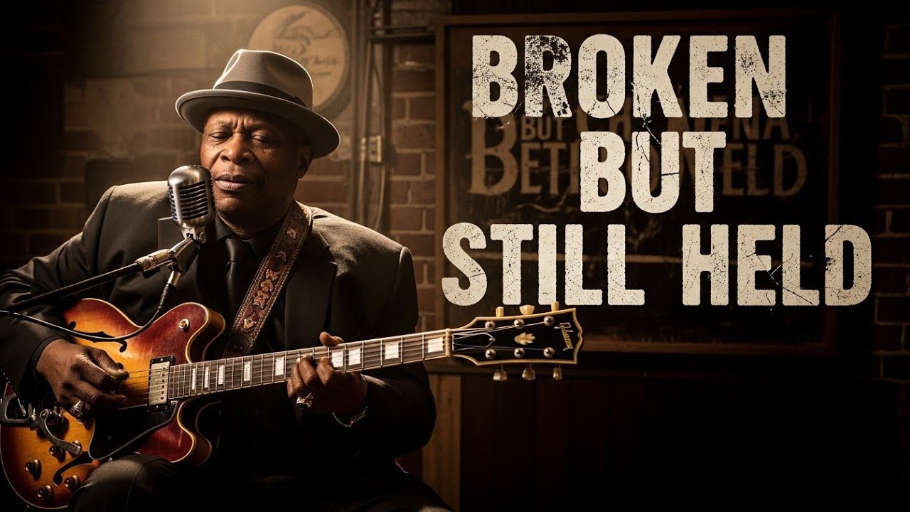 Broken but Still Held | Gospel Blues 🎸 | Psalm 34:18
