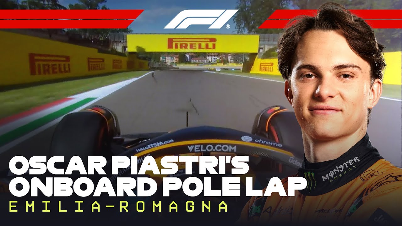 Oscar Piastri's Pole Lap | 2025 Emilia-Romagna Grand Prix | Pirelli