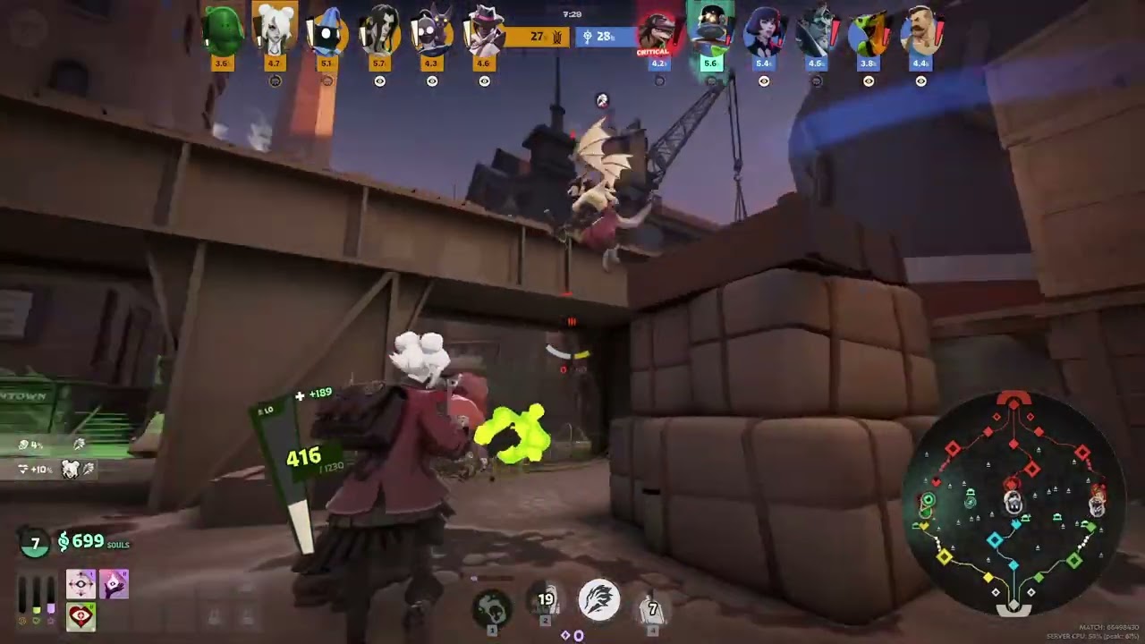 Deadlock GRAVES Standard Match PVP Gameplay