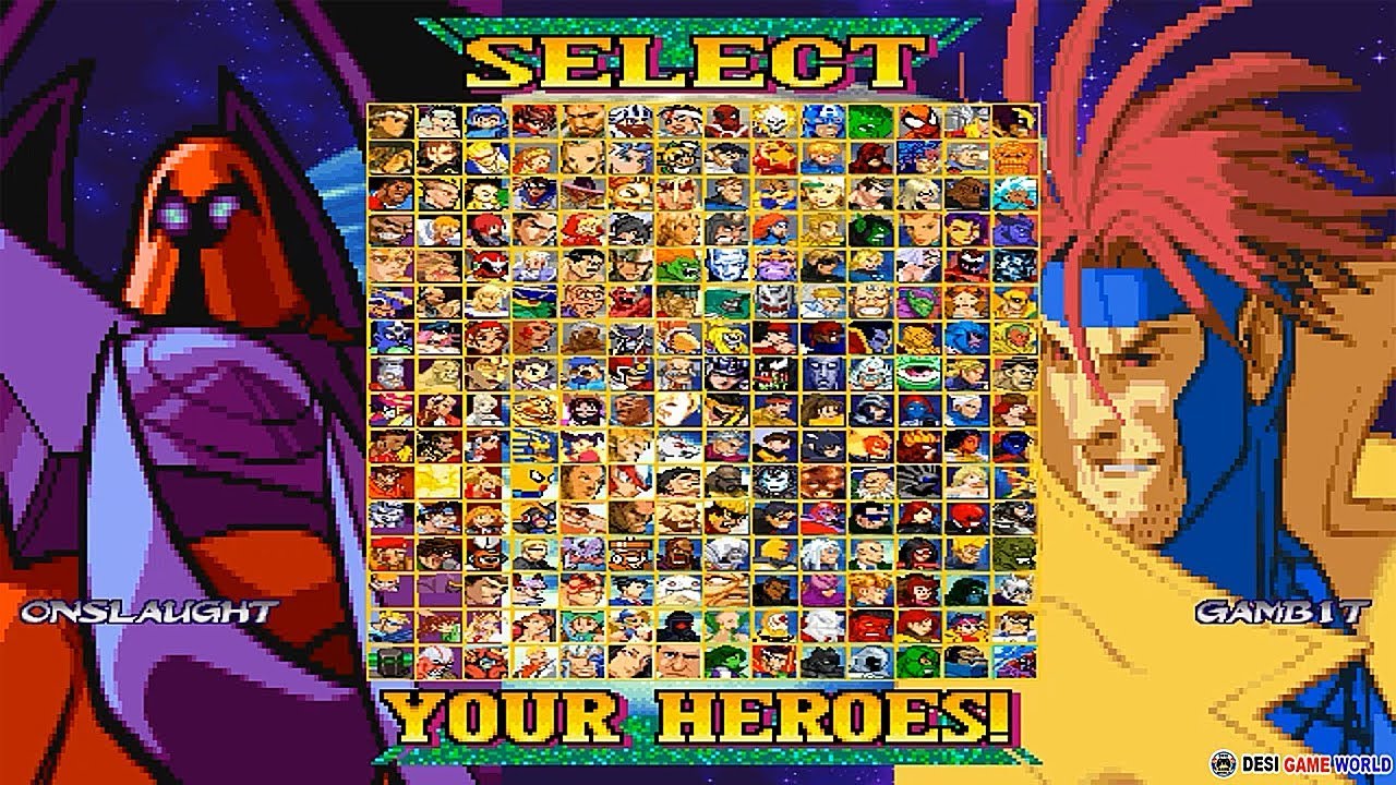 Marvel vs. Capcom All Star  Mix Mugen 2020