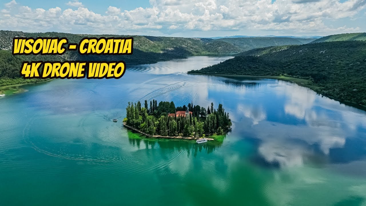 Visovac Island - Croatia | 4K Drone Video by @juliandoporai