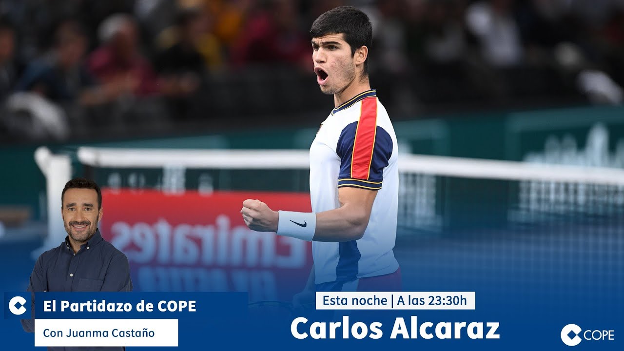 Entrevista a Carlos Alcaraz en el Partidazo de COPE