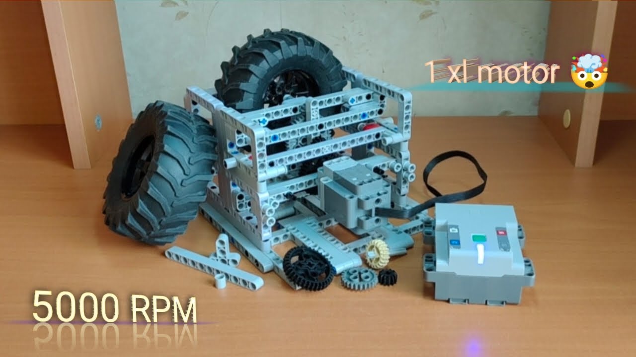 Сможет ли 1 XL мотор разогнать колесо до 5000 RPM ??? #1