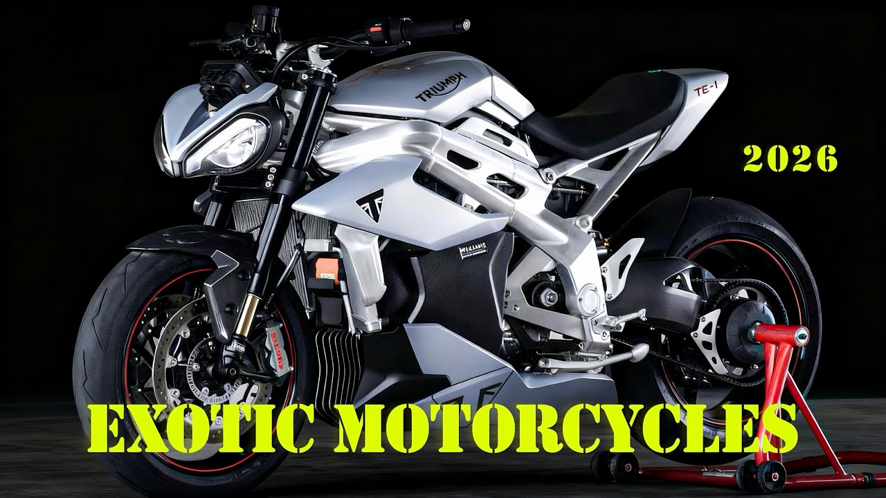 2026 Top 20 Most-Exotic Street Motorcycles!
