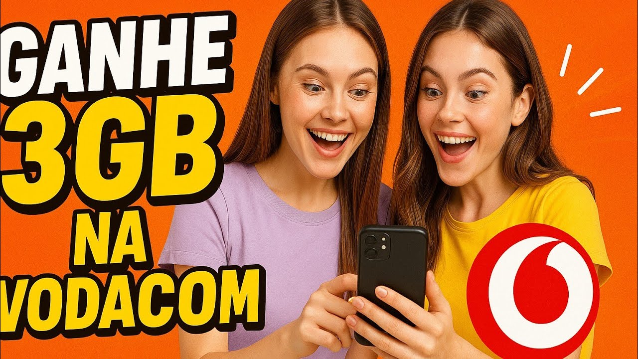 GANHAR 3GB NA VODACOM GRÁTIS 