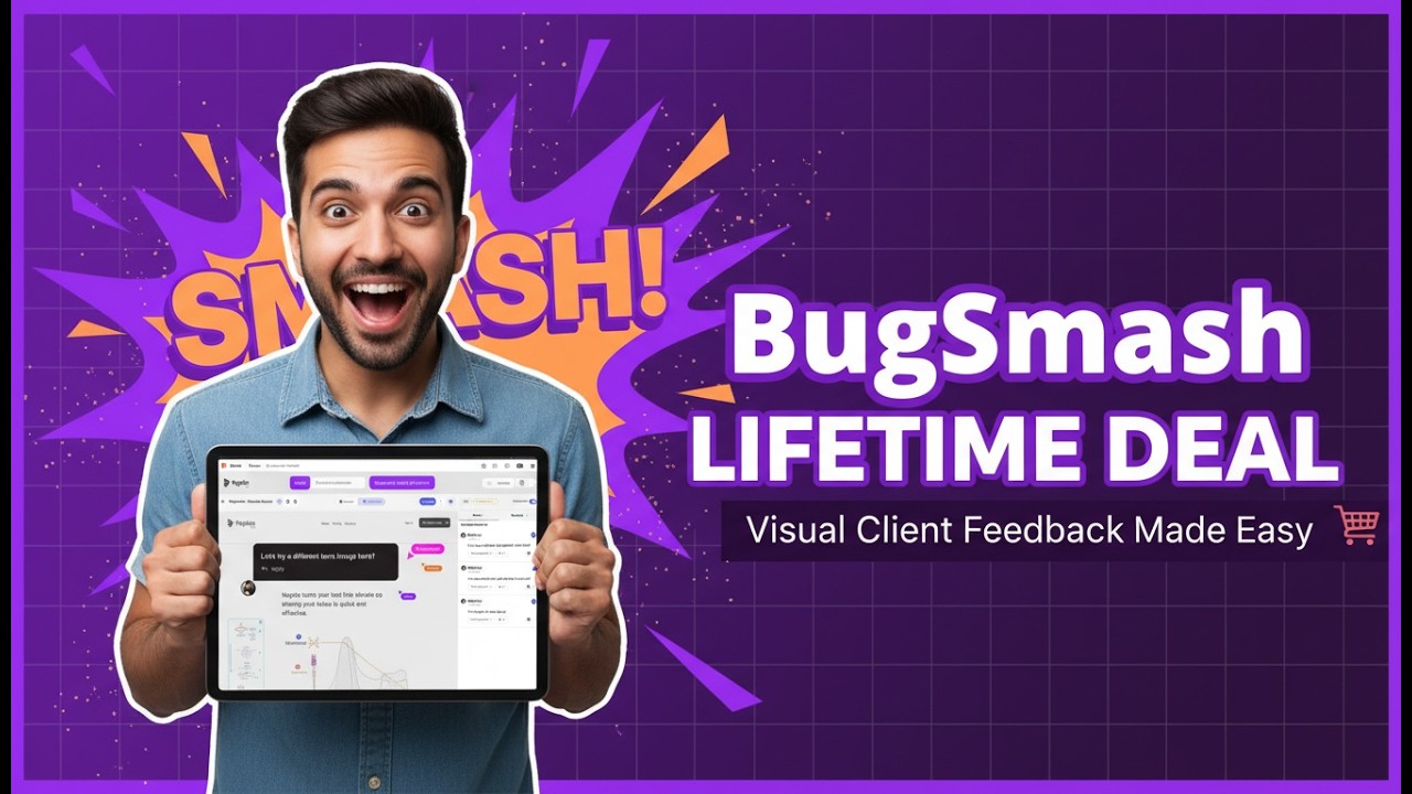 BugSmash Lifetime Deal – Visual Client Feedback Made Easy