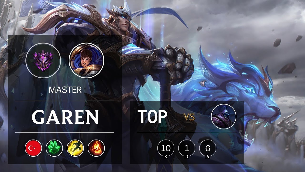 Garen Top vs Jax - Garen For Win - TR Master Patch 9.9