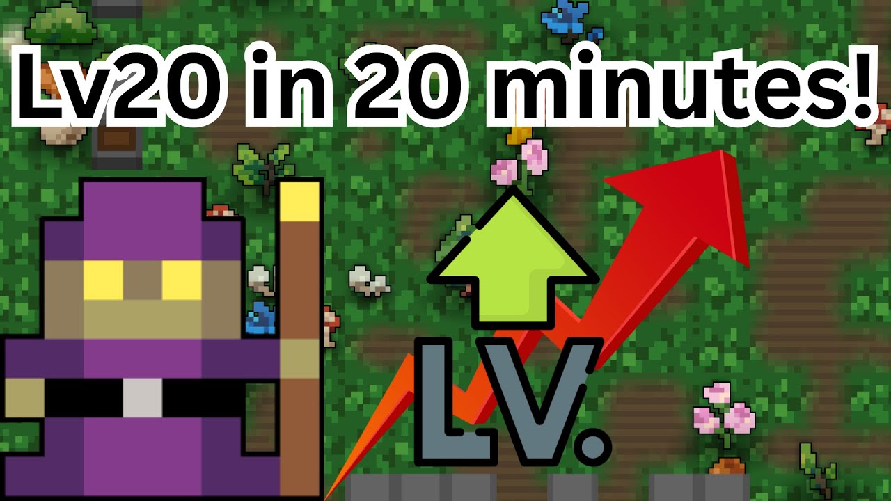ROTMG: 20-й уровень БЫСТРО и ЛЕГКО!
