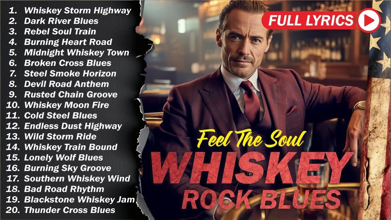 Whiskey Blues Music 2025 🔥 Timeless Blues Rock Collection | Best Relaxing Guitar Songs of All Time