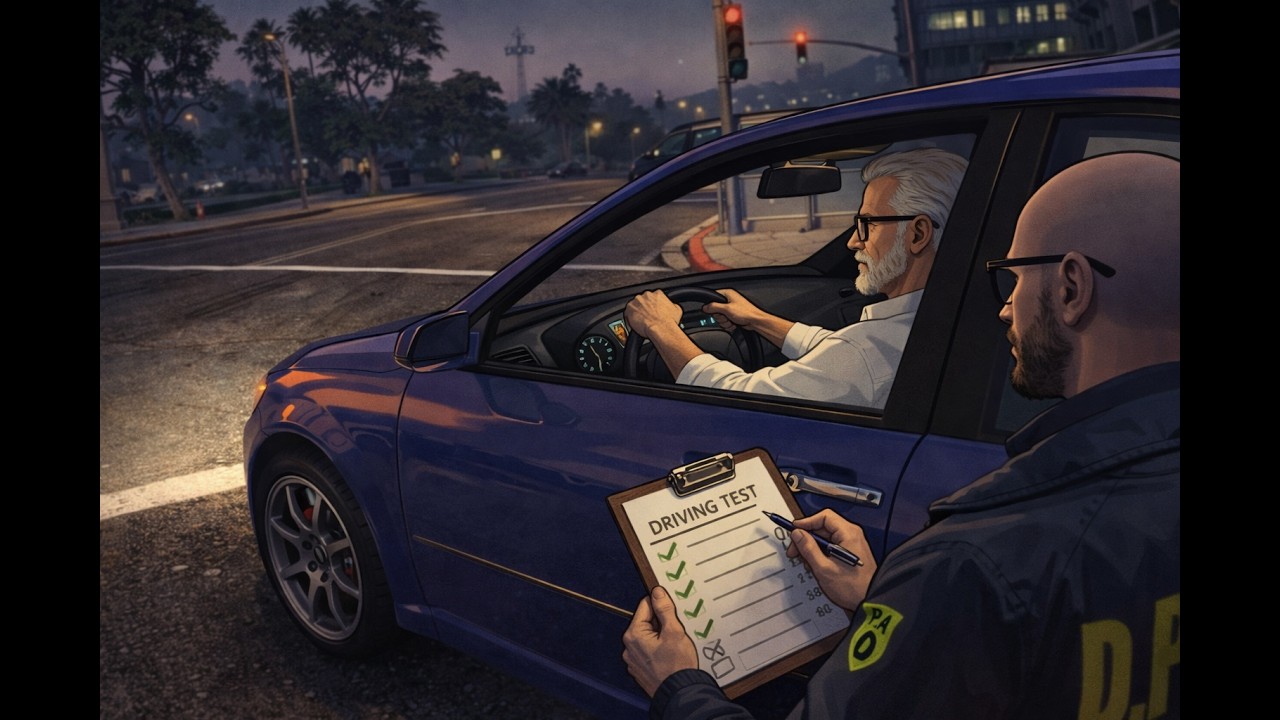 [HeartCORE] Führerschein-Prüfung bei Charles McBride (GTA RP #6 - 17.01.2026)