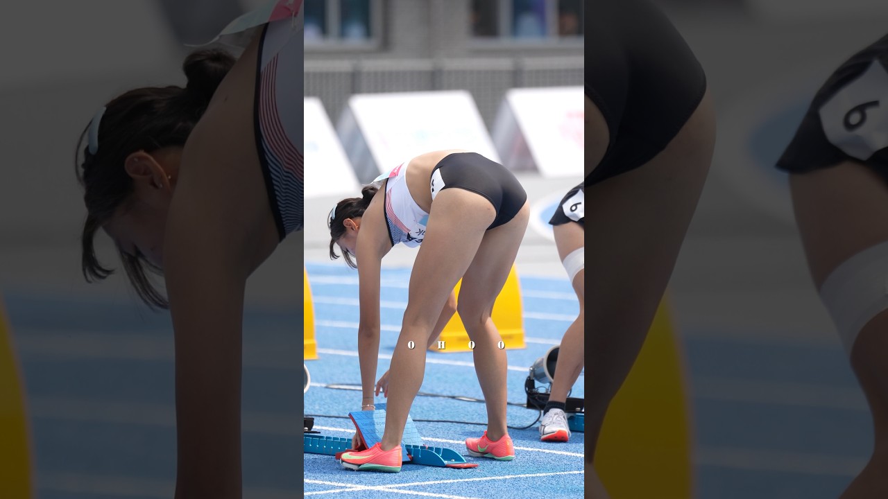 우월한 다리길이 한국허들의 희망 박지영