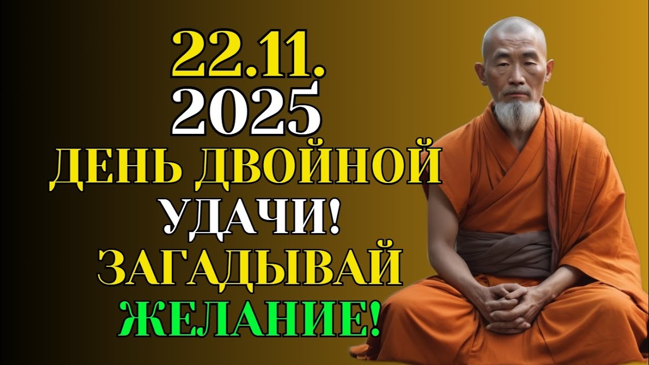 22 11 2025 - День двойной удачи: что произойдёт, если 22 ноября правильно загадать желание?