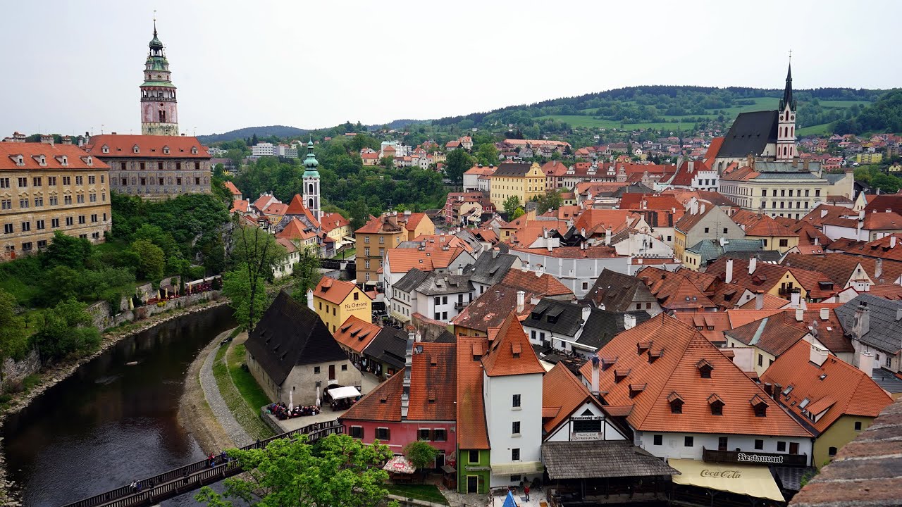 Cesky Krumlov / Krummau bzw. Krumau im B&ouml;hmerwald Tschechien Jihočesk&yacute; kraj