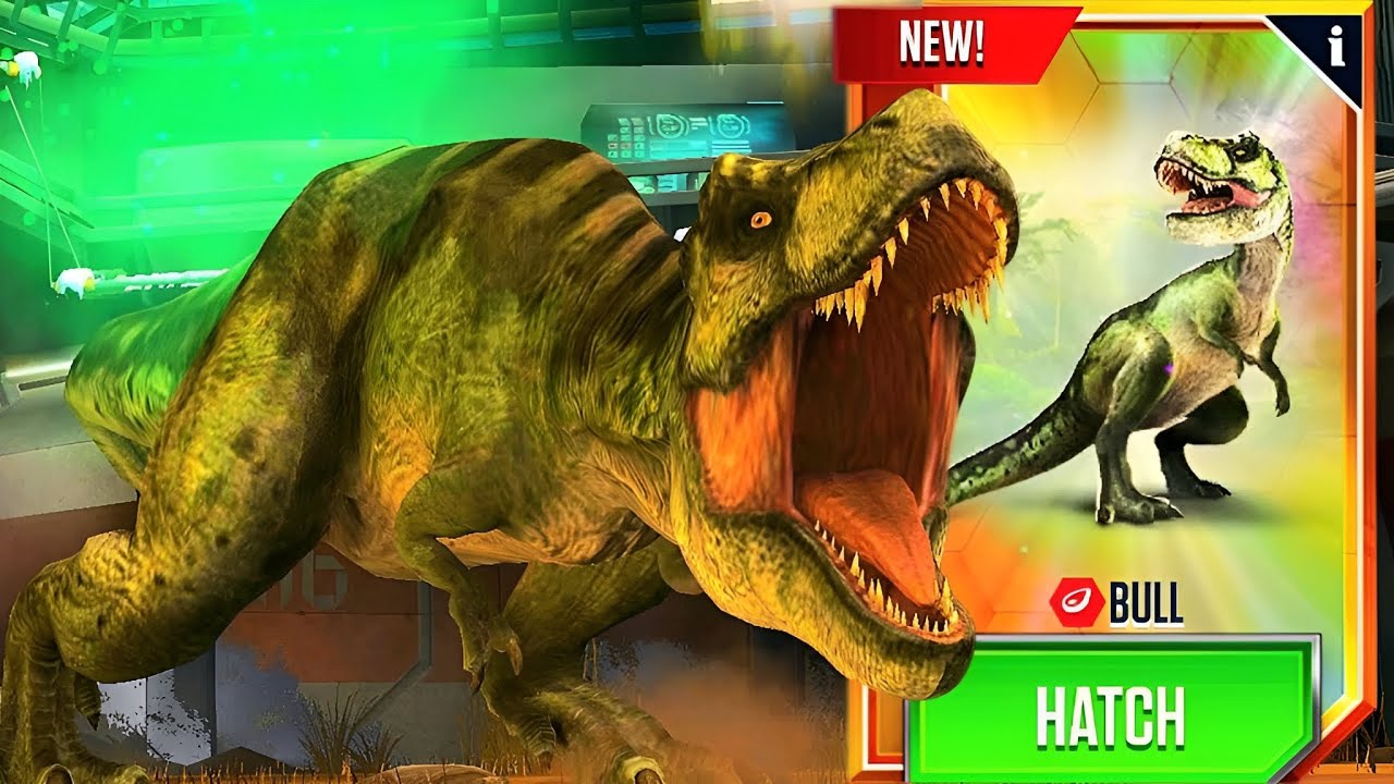 NEW LEGENDARY BULL MAX X3 LEVEL 40 | JURASSIC WORLD THE GAME