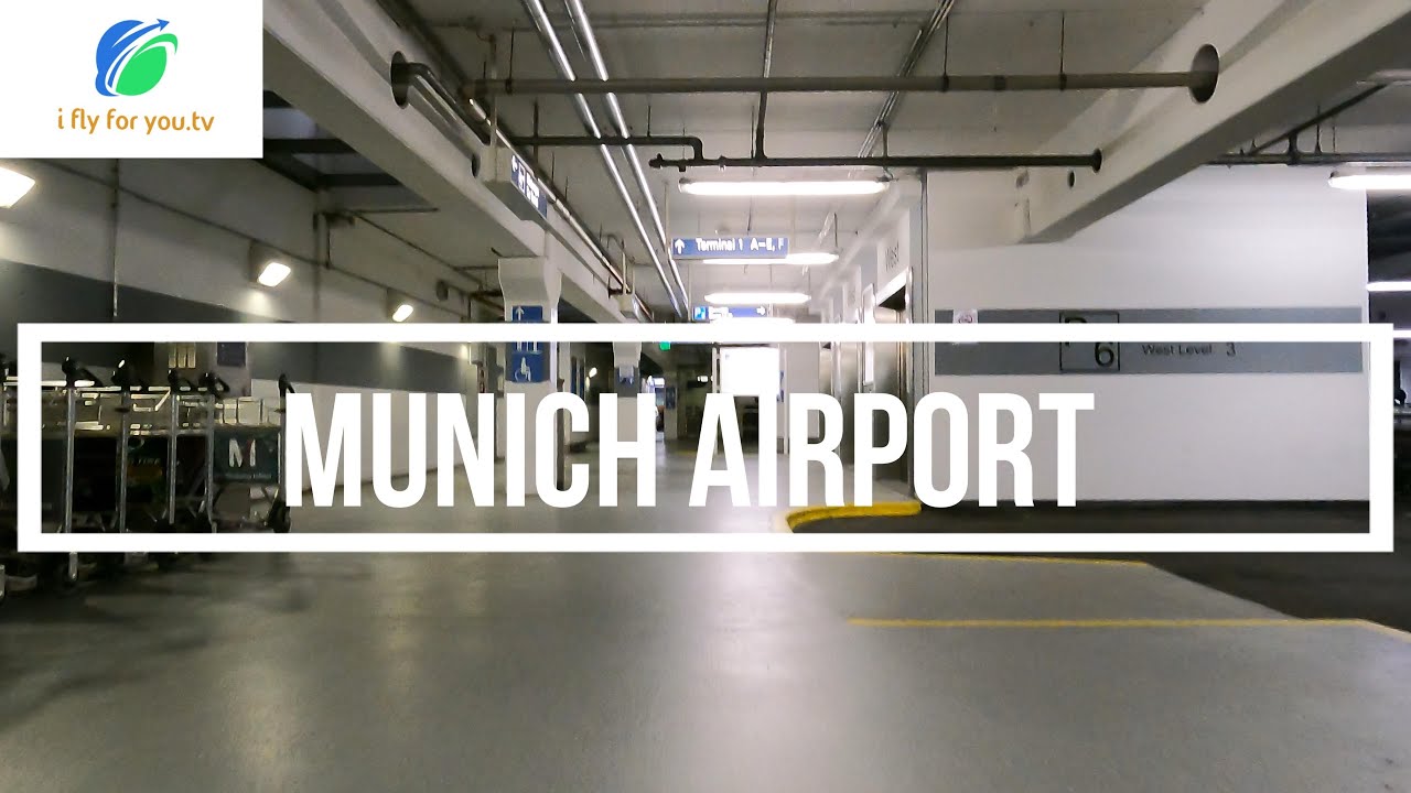 Munich Airport... Fromt the Terminal 1 to the Terminal 2 with the Bus (Schengen-Area)