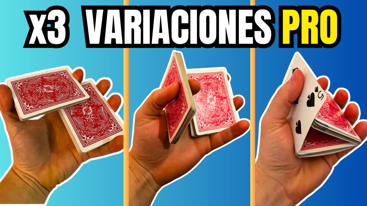 3 Cortes a UNA MANO - Variaciones del Charlier