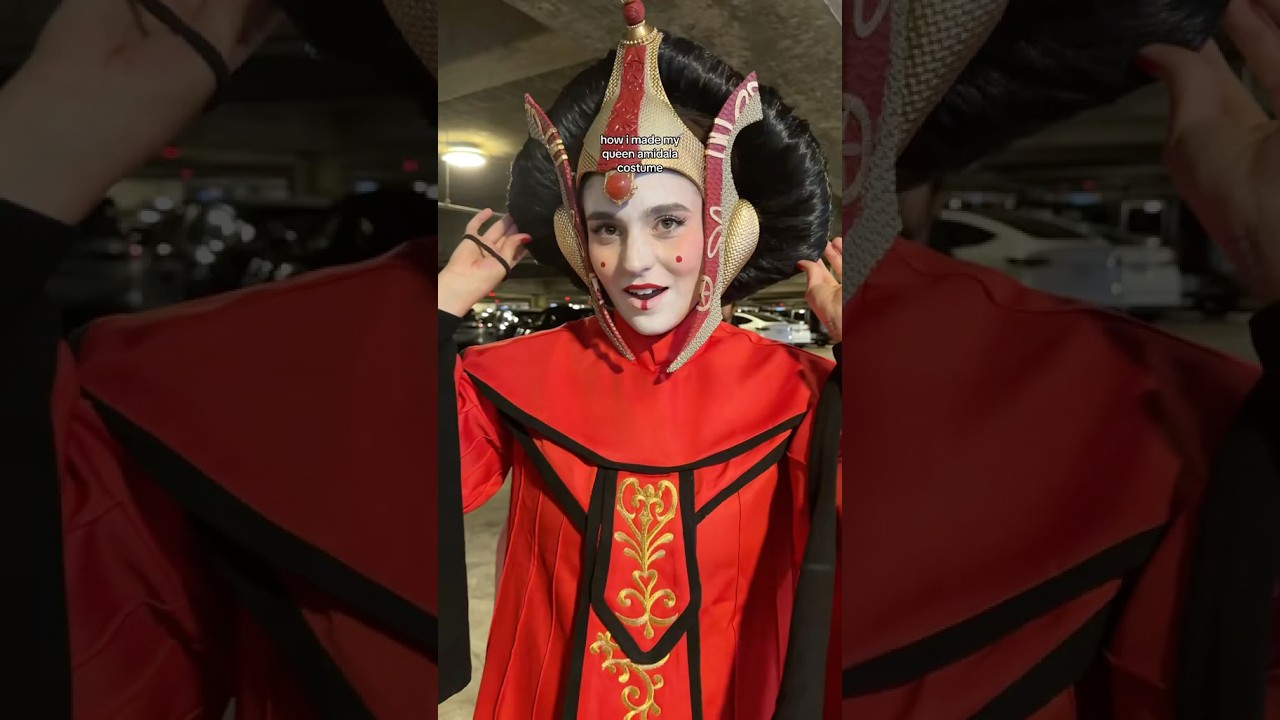 how i turned myself into Queen Amidala