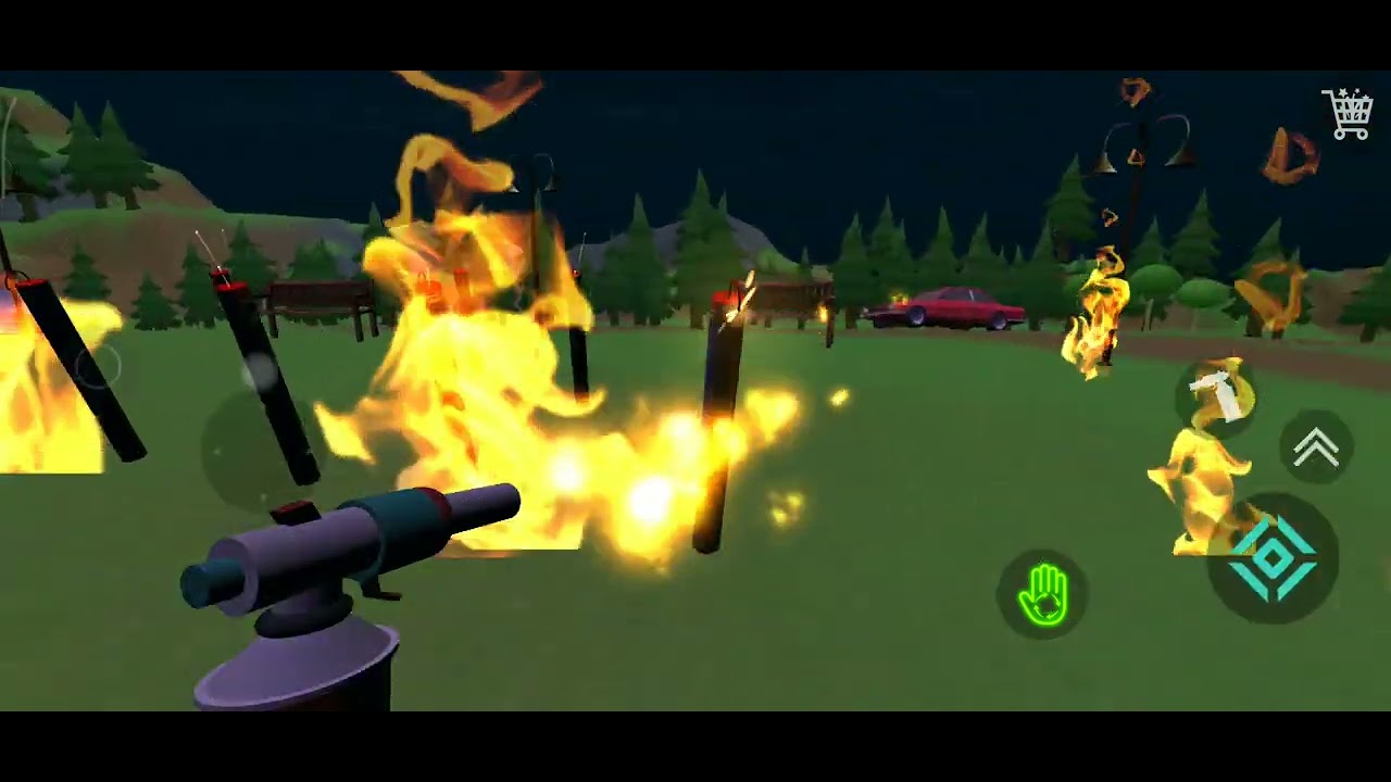 Game fireworks simulator 3d