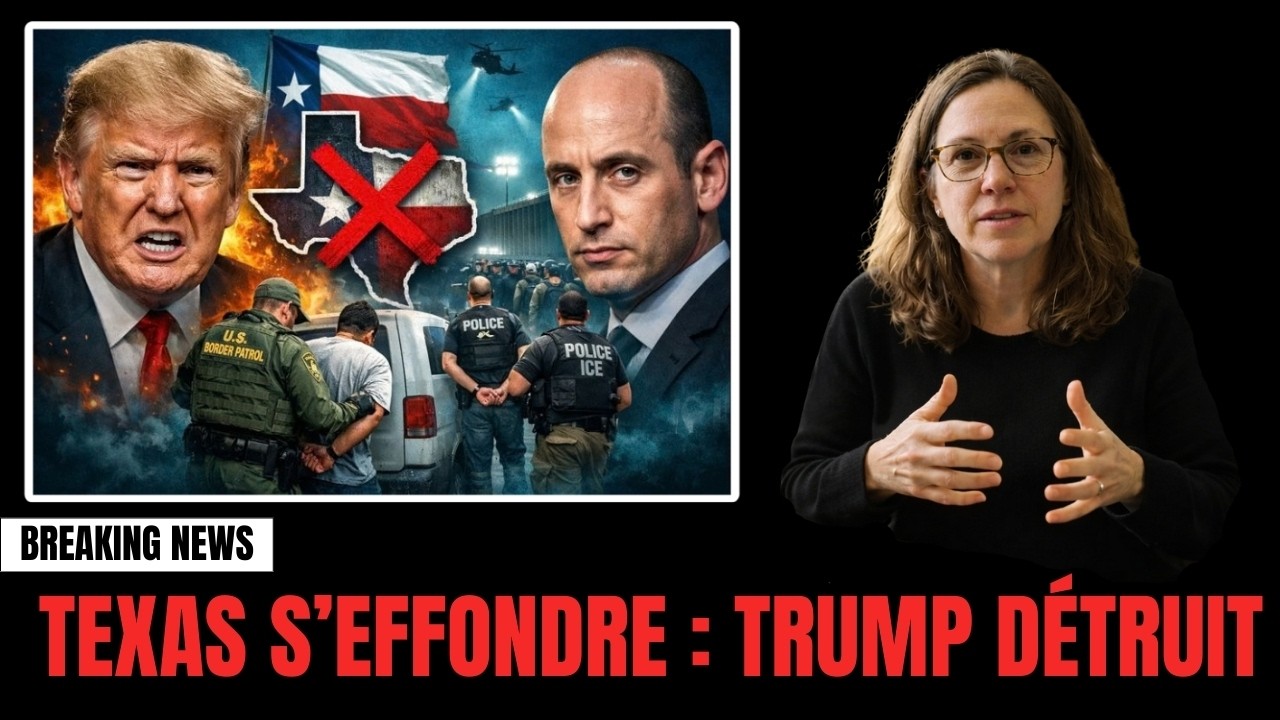 Trump humilié au Texas : 2 défaites choc et le plan Miller à 3 000 arrestations/jour