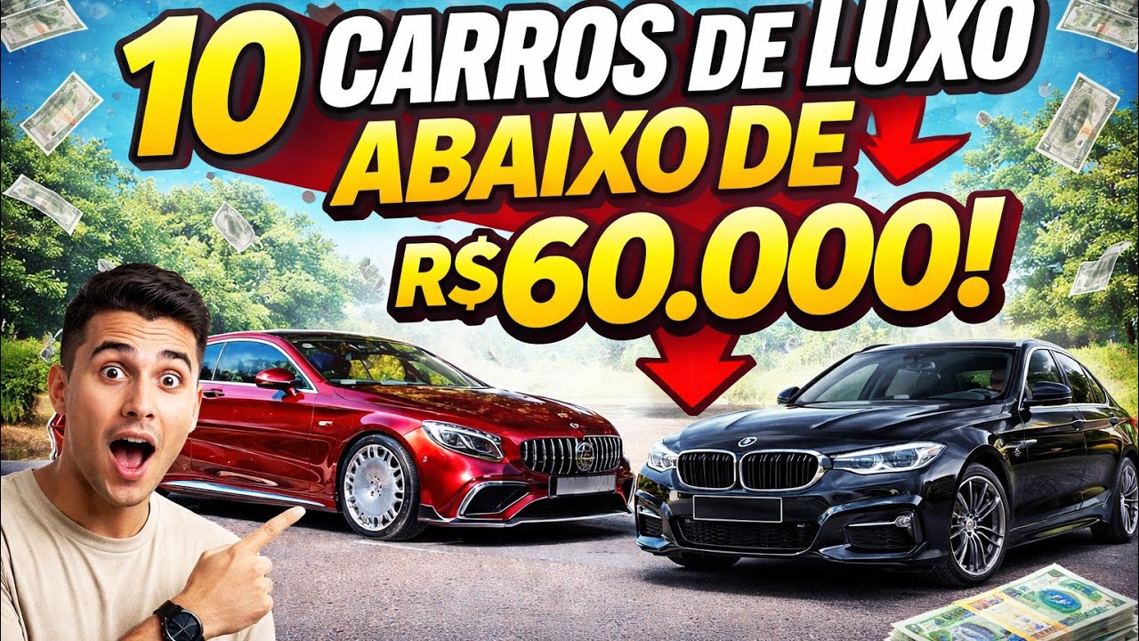 Carros Premium Usados por Menos de R$60.000 – Imperdível!