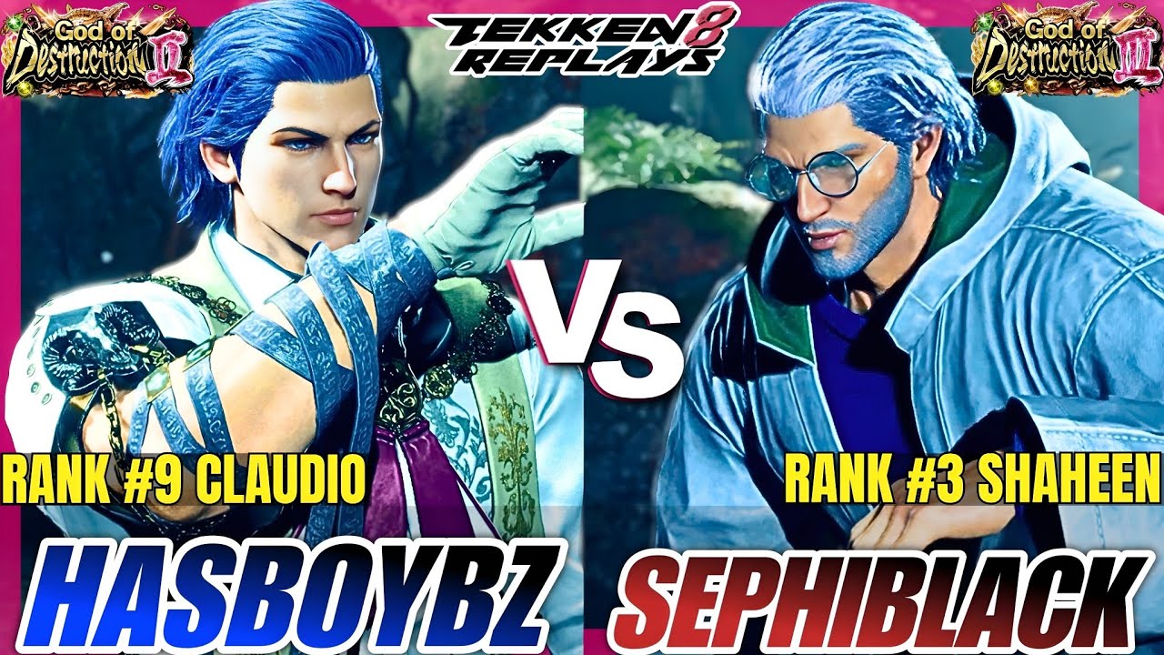 Tekken 8 - Hasboybz (Claudio) vs Sephiblack (Shaheen) - Epic Ranked Match