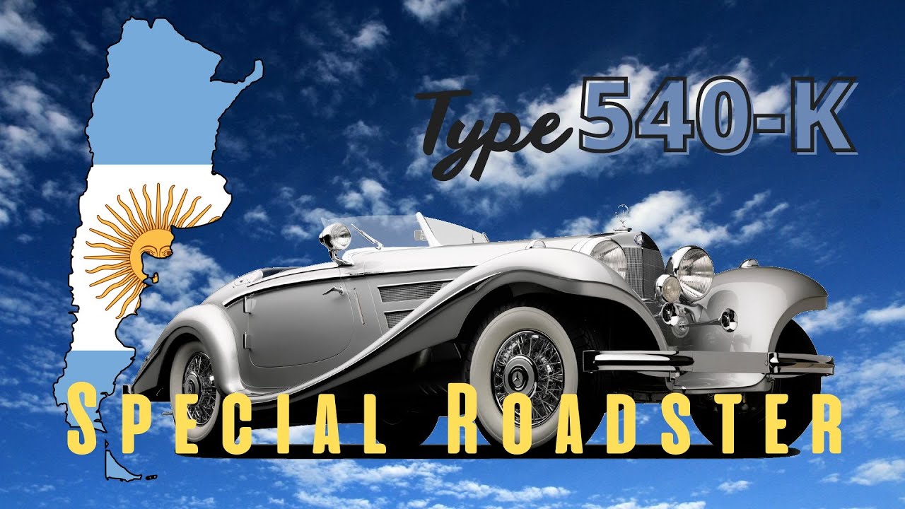 1937 Mercedes Benz 540K Special Roadster
