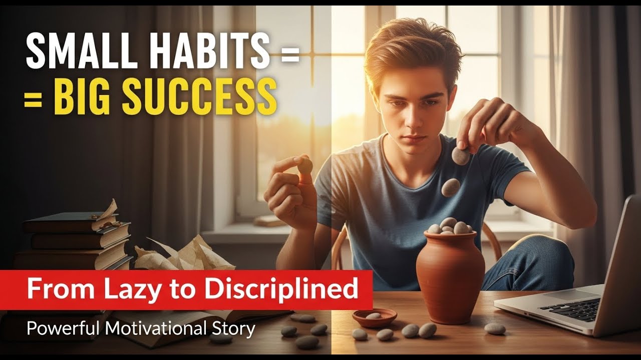 The Power of Small Daily Habits: A Boys Journey from Procrastination to Success | Motivational Story