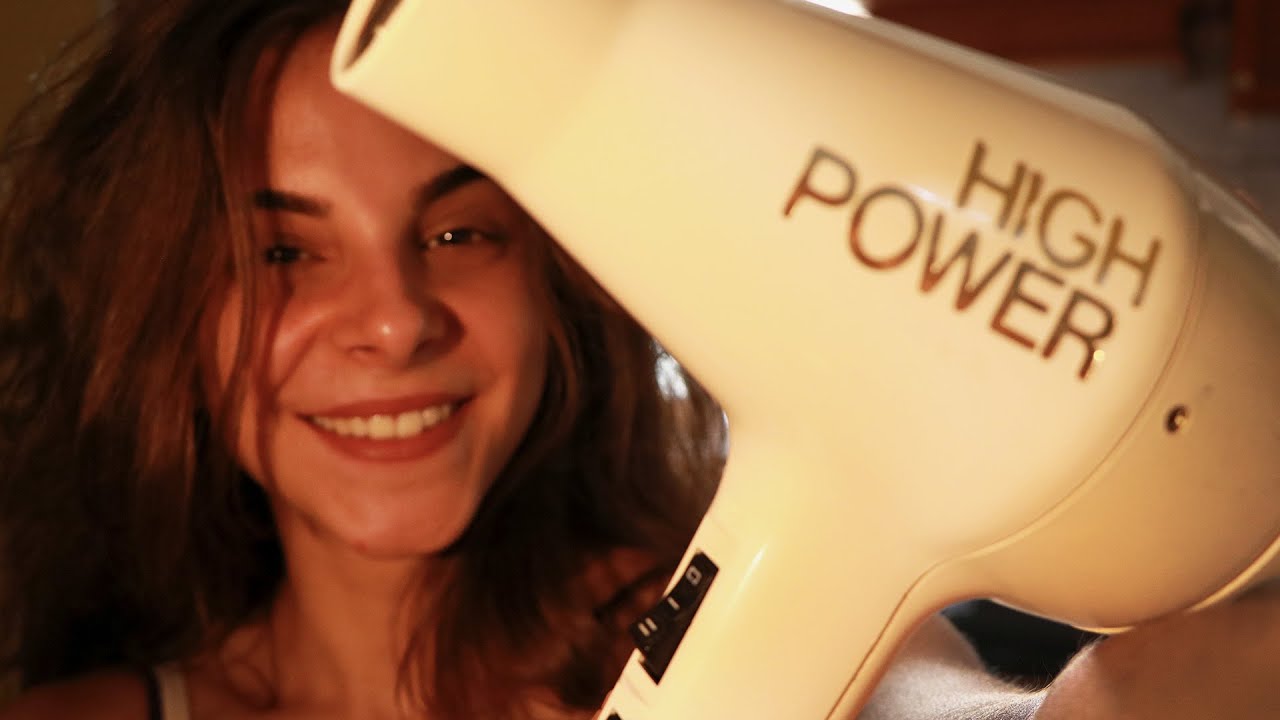 ASMR HAIR DRYER - Relax and Let It All Go